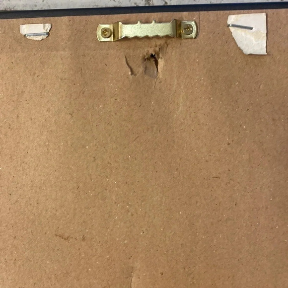 Scroll Raised design gold brushed picture design with frame - Picture 6 of 6